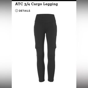 NIB-Cabi ATC 3/4 cargo legging- black